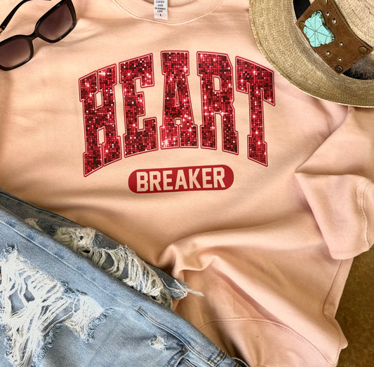 Heart Breaker Valentine's Day Sweatshirt